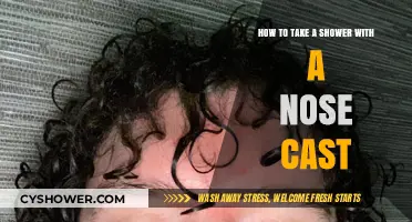 Showering with a Nose Cast: Tips for Comfort and Safety