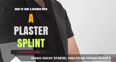 Showering Safely: Tips for Bathing with a Plaster Splint