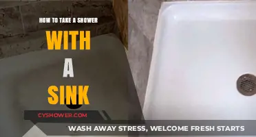 Creative Shower Solutions: Using Your Sink for a Quick Clean