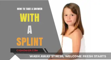 Showering with a Splint: Tips for a Safe and Comfortable Experience