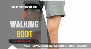 Showering with a Walking Boot: Tips for a Safe and Easy Experience