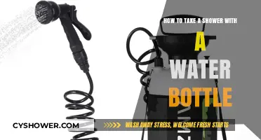 Creative Shower Hacks: Using a Water Bottle for Efficient Cleaning