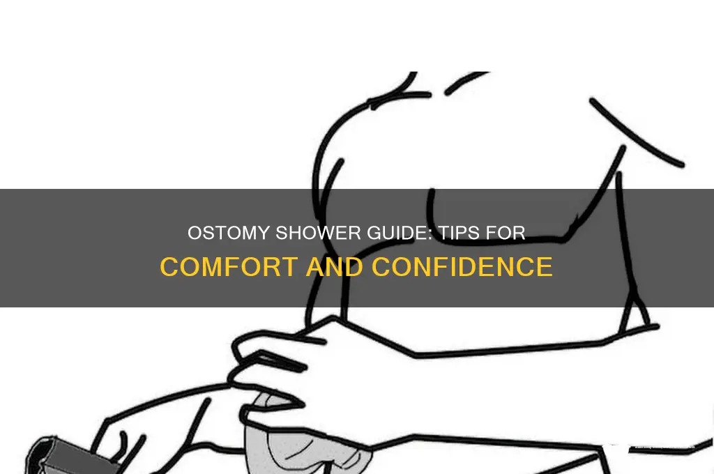 how to take a shower with an ostomy bag