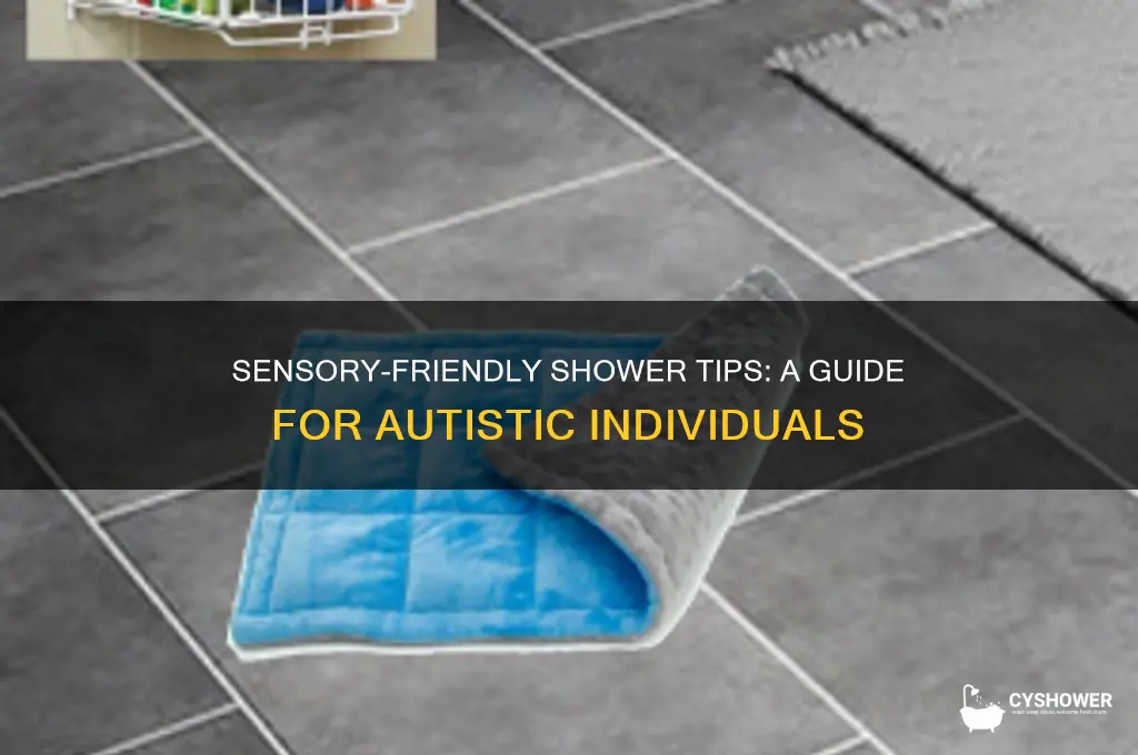 how to take a shower with autism