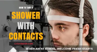 Showering with Contacts: Tips for Safe and Comfortable Lens Wear