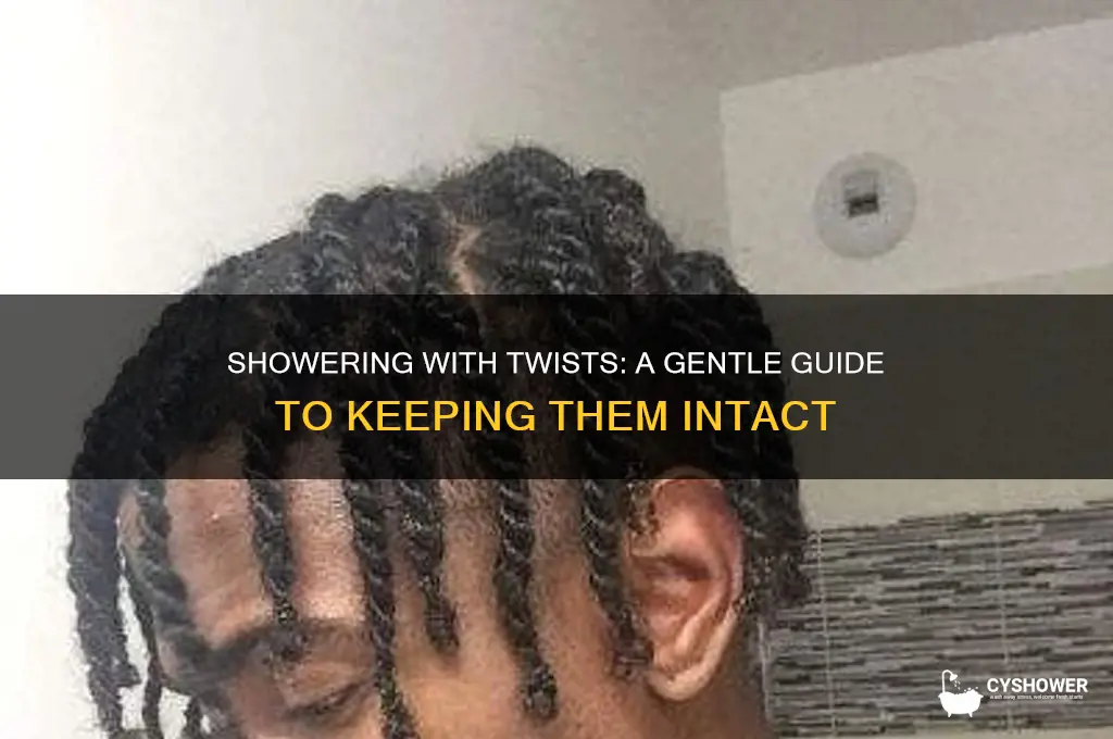 how to take a shower with twists