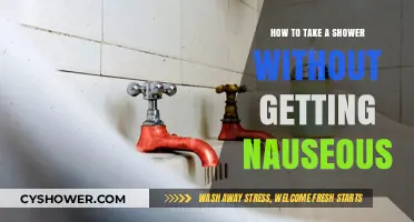 Shower Without Nausea: Tips for a Comfortable and Soothing Experience