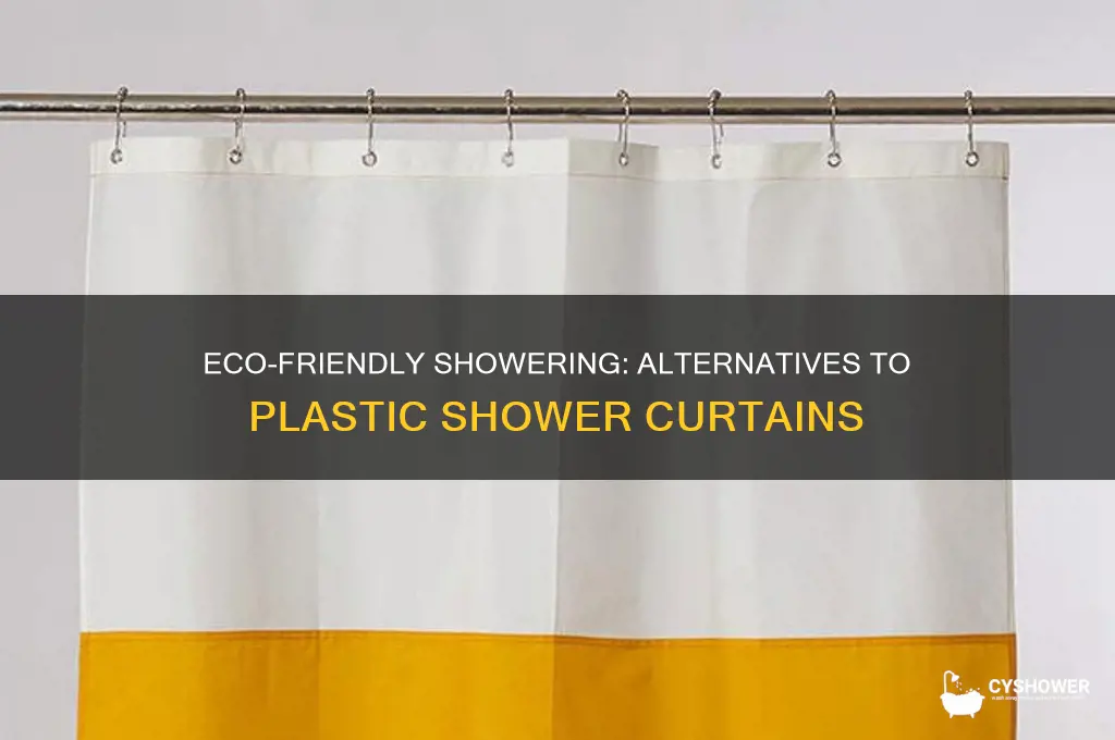 how to take a shower without the plastic shower curtain