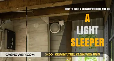 Quiet Shower Tips: Avoid Waking Light Sleepers with These Tricks