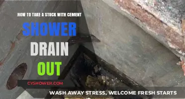 Unclogging Cement-Blocked Shower Drains: Quick and Effective DIY Solutions