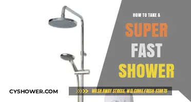 Quick Clean: Master the Art of a Super Fast Shower