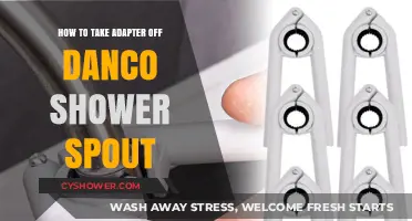 Easy Steps to Remove Adapter from Danco Shower Spout