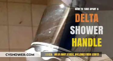 Easy Guide: Disassembling a Delta Shower Handle Step-by-Step