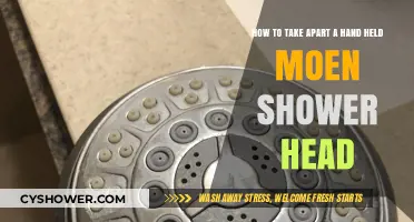 Easy Steps to Disassemble Your Moen Handheld Shower Head