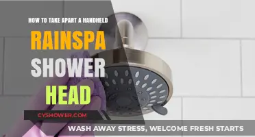 Easy Steps to Disassemble Your Handheld Rainspa Shower Head