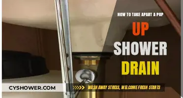 Step-by-Step Guide to Disassembling Your Pop Up Shower Drain