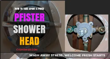 Easy Steps to Disassemble Your Price Pfister Shower Head
