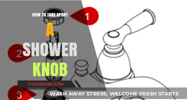 Easy Steps to Disassemble Your Shower Knob Like a Pro