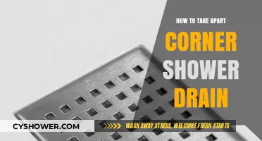 Step-by-Step Guide to Disassembling Your Corner Shower Drain Easily