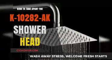 Step-by-Step Guide to Disassembling the K-10282-AK Shower Head