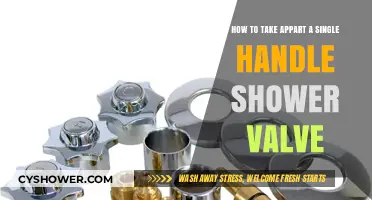 Step-by-Step Guide: Disassembling a Single Handle Shower Valve Easily