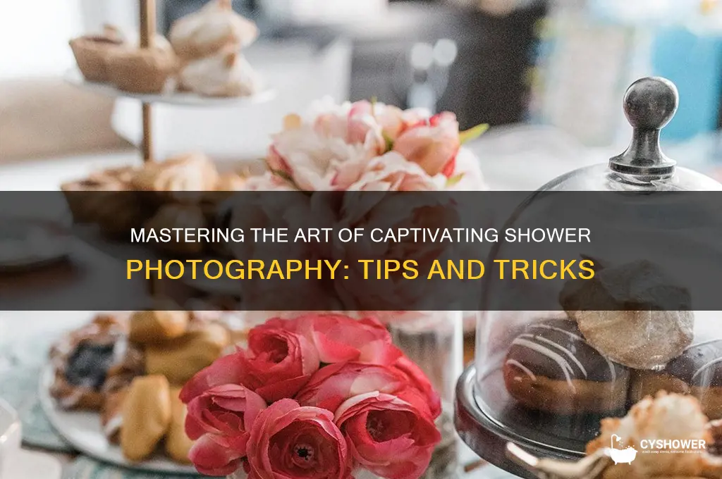 how to take attractive shower pics