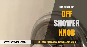 Easy Steps to Remove Your Shower Knob Cap Effortlessly