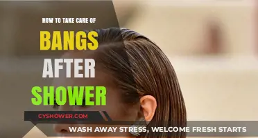 Post-Shower Bang Care: Quick Tips for Styling Wet Fringe