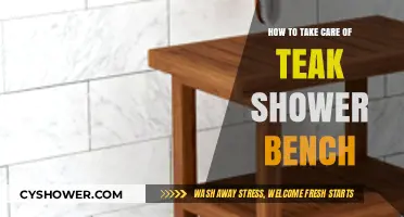Caring for Your Teak Shower Bench: Essential Maintenance Tips