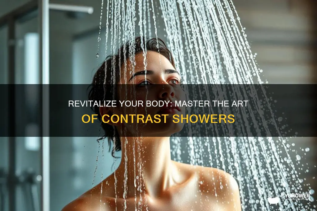 how to take contrast shower