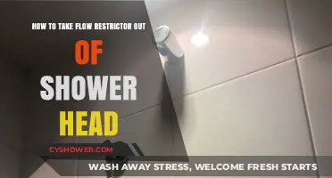 Easy Steps to Remove Flow Restrictor from Your Shower Head