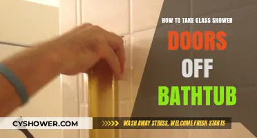 Easy Steps to Remove Glass Shower Doors from Your Bathtub