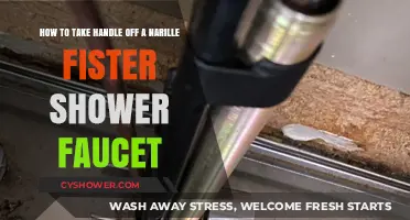 Easy Steps to Remove a Narille Fister Shower Faucet Handle