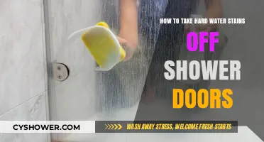Effective Ways to Remove Hard Water Stains from Shower Doors