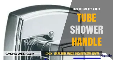 Easy Steps to Remove Your Bathtub Shower Handle Like a Pro