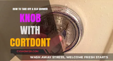 Removing Old Shower Knobs with Corroded Parts: A Step-by-Step Guide