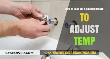 Easy Steps to Remove Shower Handle for Temperature Adjustment