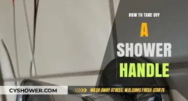 Easy Steps to Remove a Shower Handle Without Tools