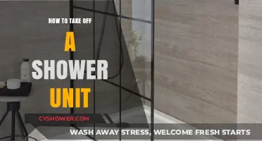 Step-by-Step Guide to Removing Your Shower Unit Easily