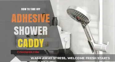 Easy Steps to Remove Adhesive Shower Caddy Without Damage