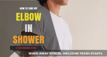 Easy Elbow Care: Shower Tips for Gentle Elbow Removal