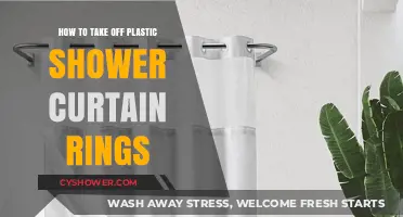 Effortless Removal: A Guide to Taking Off Plastic Shower Curtain Rings