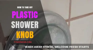 Easy Steps to Remove a Plastic Shower Knob Without Damage