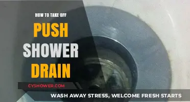 Easy Steps to Remove Your Push Shower Drain Effortlessly