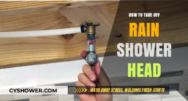 Easy Steps to Remove Your Rain Shower Head for Cleaning or Repair