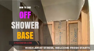 Easy Steps to Remove Your Shower Base Like a Pro