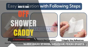 Easy Steps to Remove and Reinstall Your Shower Caddy Safely