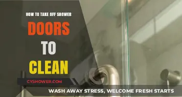 Easy Guide to Removing Shower Doors for Deep Cleaning