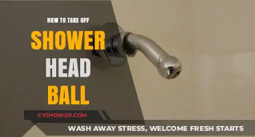 Easy Steps to Remove Your Shower Head Ball Joint