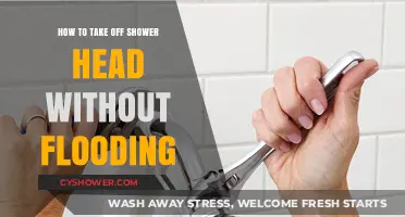 Safely Remove Your Shower Head Without Causing a Flood